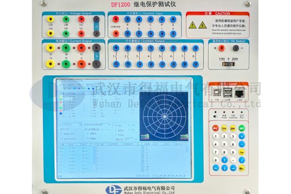 DF1200 Six-phase relay protection tester